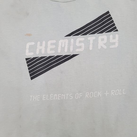 Vintage Chemistry Shirt Small 18x25 Rock-And-Roll - Picture 9 of 14